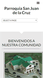 Mobile Screenshot of parroquiasanjuandelacruz.org